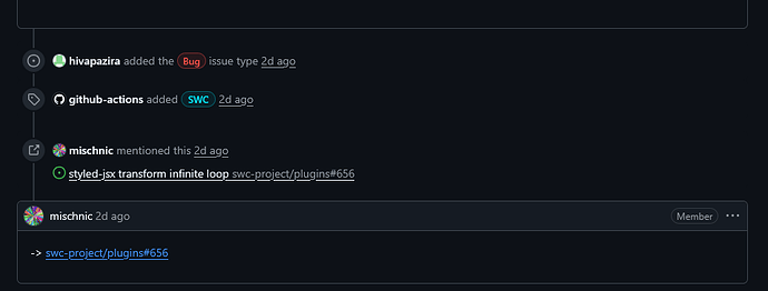 Beispiel eines GitHub Tickets